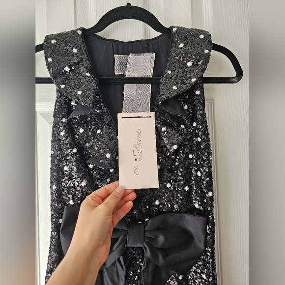 NWT! Giambattista Valli × H&M Sequin Mini Cocktail Dress - Picture 5 of 12